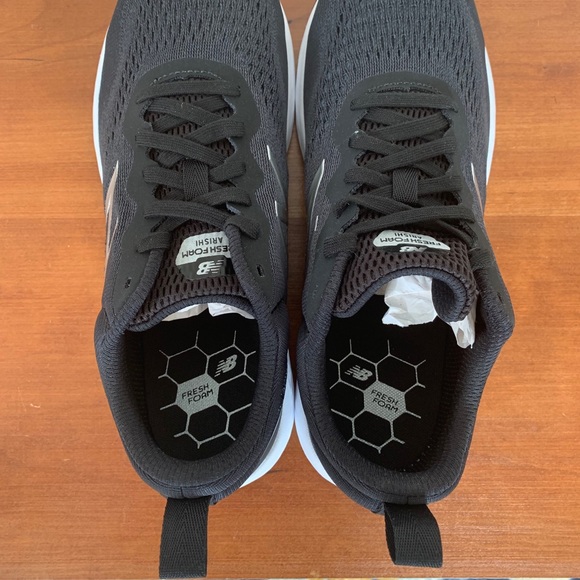 New Balance Black and White Sneakers - Picture 6 of 8